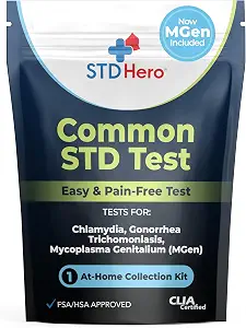 STD Hero At-Home Common STD Test Kit