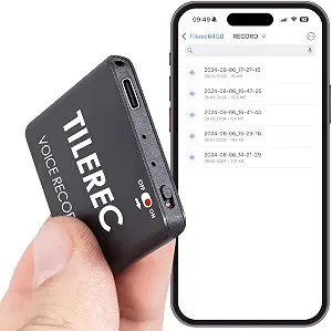 attodigit@l TileRec Voice Activated Recorder
