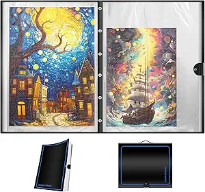 ALL4JIG Puzzle Binder Space-Saving Storage Folder