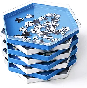 Becko US Stackable Puzzle Sorting Trays