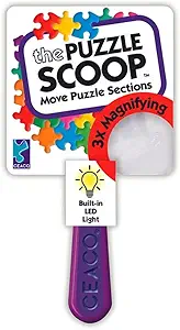 Ceaco Puzzle Scoop with LED Light & 3X Magnifier
