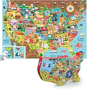 Crocodile Creek USA Puzzle 200 pc