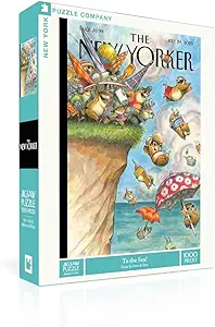 New York Puzzle Company - New Yorker to the Sea! - 1000 Piece