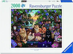 Ravensburger Cat Tail Cottage 2000 Piece