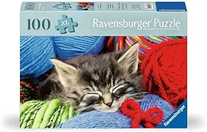 Ravensburger Feel Well - Wool Cat - 100 Piece