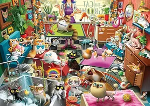 Ravensburger The Cat Groomer – 1000 Piece
