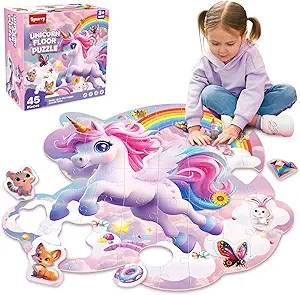 SYNARRY Unicorn Large 45 Piece