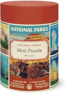 Cavallini 240 Piece Puzzle, National Parks