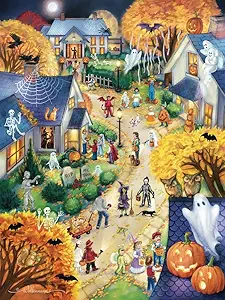 Halloween Town Jigsaw Puzzle 550 Piece