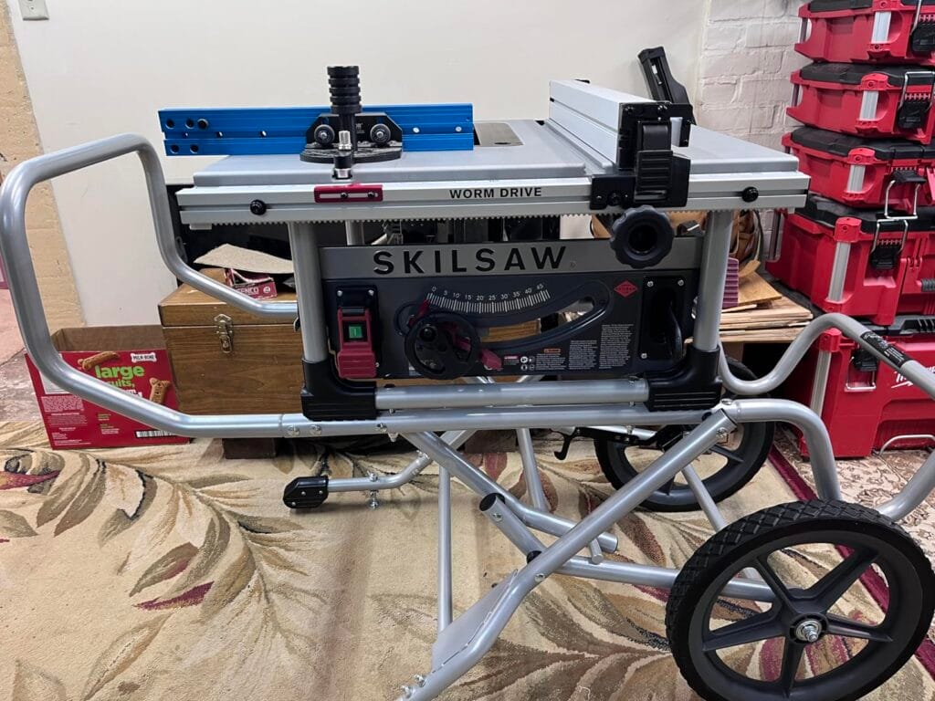 Most Powerful Jobsite Saw: SKIL 10 Inch Heavy Duty Worm Drive Table Saw SPT99-11