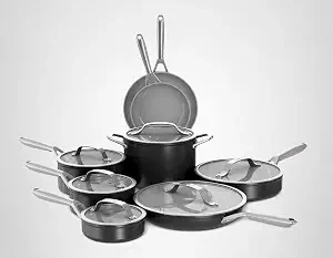 Ninja Ceramic Pro 14-Piece Cookware Set — Best Nonstick for Induction Stoves