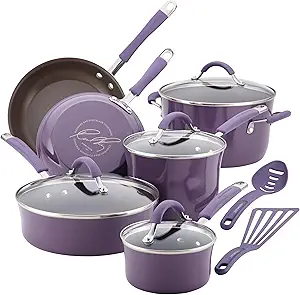 Rachael Ray Cucina Nonstick Cookware Set — Best Colorful Nonstick