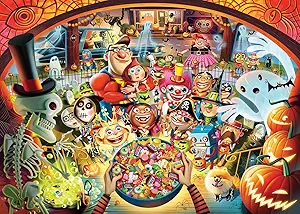 Ravensburger Trick or Treat by Dean Macadam 1000 Piece Jigsaw Puzzle