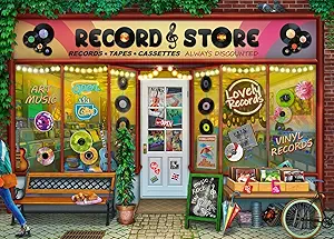 Ravensburger Vintage Vinyl 1000 Piece Jigsaw