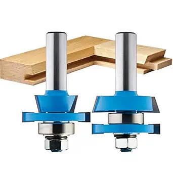 Rockler Shaker Rail & Stile Router Bits 1/2 Shank