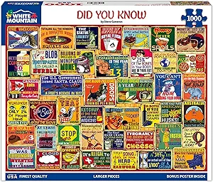 White Mountain 1000 Piece Did You Know
