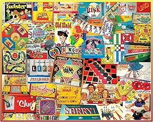 White Mountain 1000 Piece Jigsaw Puzzle The Games We Played
