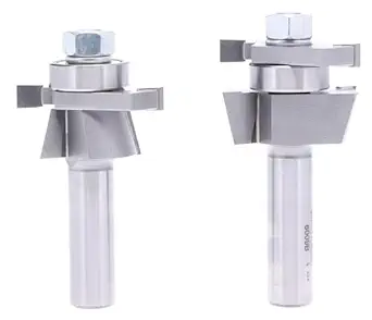 Whiteside 6009 15-Degree Shaker Stile & Rail Router Bit