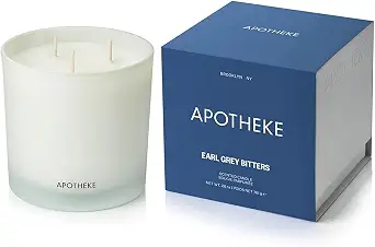 Apotheke 3-Wick Scented Candles Earl Grey Bitters