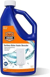 Chromex NSF Certified Tankless Water Heater Descaling Solution