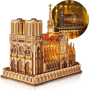 FUNPOLA LED Notre Dame de Paris Architecture