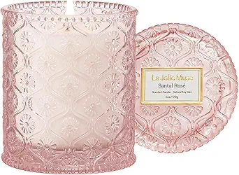 LA JOLIE MUSE Santal Rosé Scented Candles