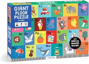 Mudpuppy My ABCs Giant Floor Puzzle 52 Piece