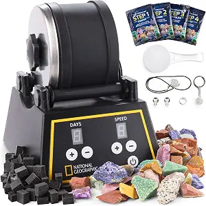 National Geographic Professional Rock Tumbler Kit