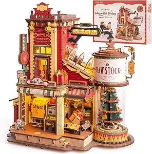 ROBOTIME Factory Wooden Music Box EAB01