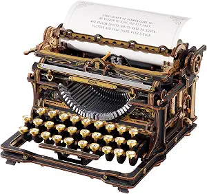 ROKR Typewriter 3D Wooden Puzzles