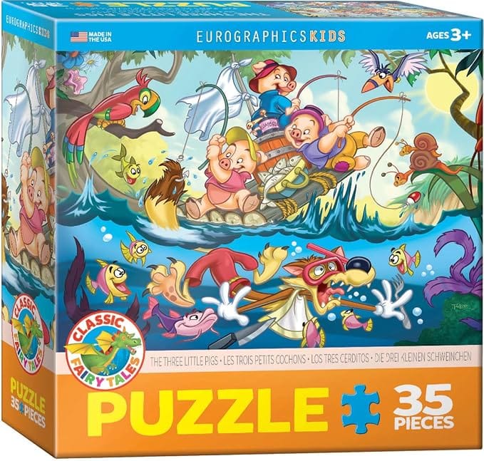 The Three Little Pigs 35 Pieces