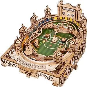 UGEARS Harry Potter Quidditch Pinball Machine