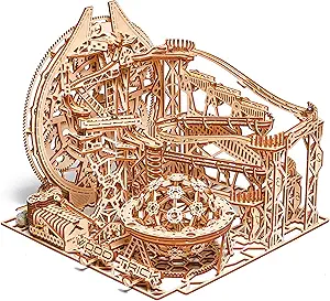 Wood Trick Wooden Marble Run Electric Motorized