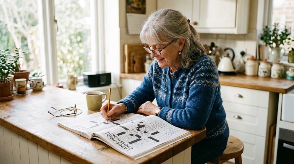 Best Large Print Crossword Puzzle Books for Seniors