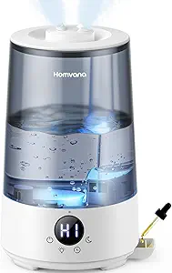 Homvana 3.6L Top-Fill Cool Mist Humidifier