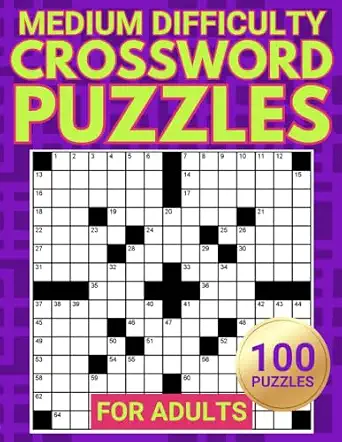 Alex Smart Medium Crossword Puzzle Book