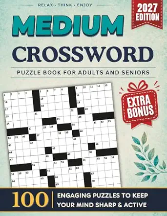 Greg Braeutigan Ultimate Medium Crossword Puzzle Book