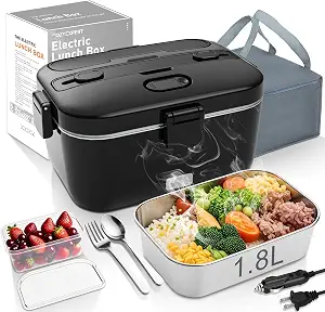 COZYEXPERT Electric Lunch Box Food Warmer 1.8L