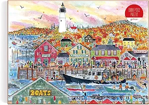 Galison Autumn By the Sea 1000 Piece