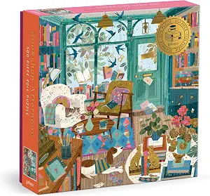 Galison - Bookshop Afternoon 500 Piece with Foil