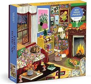 Galison Fall Is in the Air Puzzle – 500 Piece