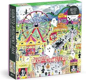 Galison - Haunted Amusement Park 500 Piece