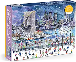 Galison Snowfall Over New York City 1000 Piece