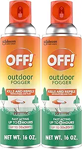 OFF! Backyard Pretreat Outdoor Mosquito Repellent Fogger