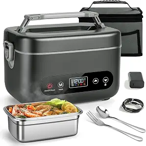 THZDMI 1.2L Self-Heating Food Warmer